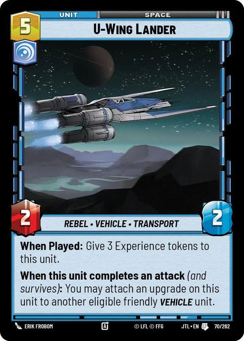 U-Wing Lander (070/262) [Jump to Lightspeed] - for just $0.10! 