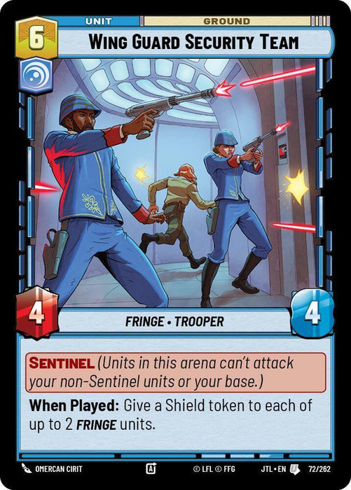 Wing Guard Security Team (072/262) [Jump to Lightspeed] - for just $0.10! 