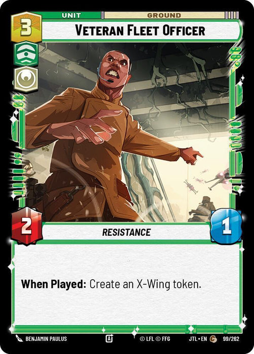 Veteran Fleet Officer (099/262) [Jump to Lightspeed] - for just $0.10! 