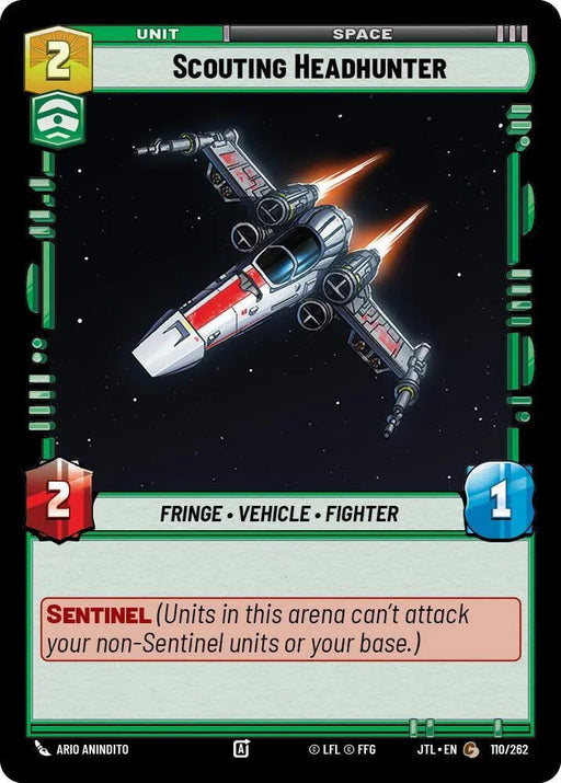 Scouting Headhunter (110/262) [Jump to Lightspeed] - for just $0.10! 