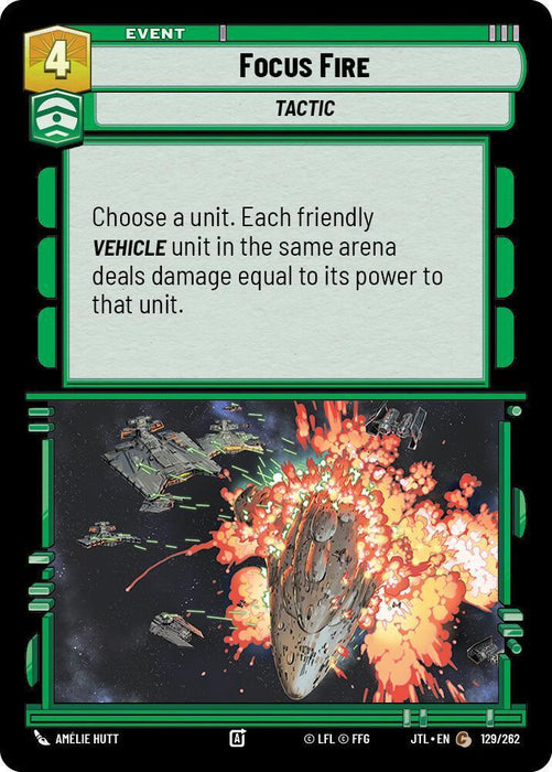 Focus Fire (129/262) [Jump to Lightspeed] - for just $0.10! 