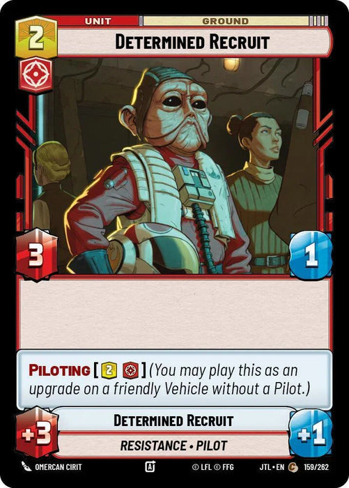 Determined Recruit (159/262) [Jump to Lightspeed] - for just $0.10! 