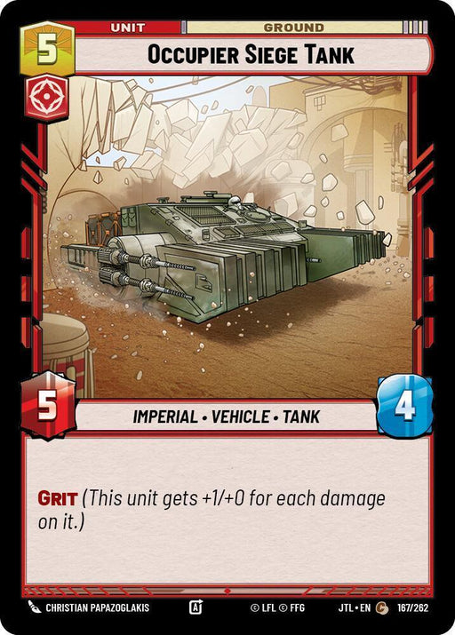 Occupier Siege Tank (167/262) [Jump to Lightspeed] - for just $0.10! 