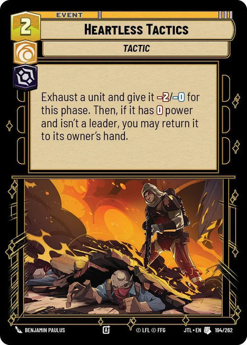 Heartless Tactics (194/262) [Jump to Lightspeed] - for just $0.10! 