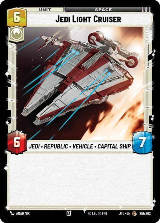 Jedi Light Cruiser (251/262) [Jump to Lightspeed] - for just $0.10! 