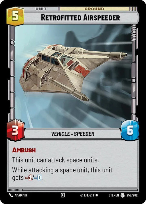 Retrofitted Airspeeder (259/262) [Jump to Lightspeed] - for just $0.10! 