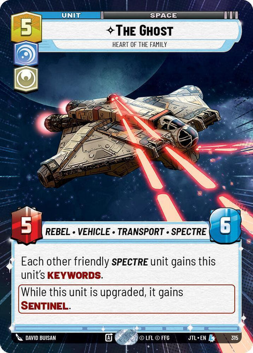 The Ghost - Heart of the Family (Hyperspace) (315) [Jump to Lightspeed] - for just $1.70! 