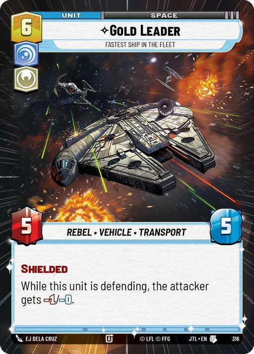 Gold Leader - Fastest Ship in the Fleet (Hyperspace) (316) [Jump to Lightspeed] - for just $0.10! 