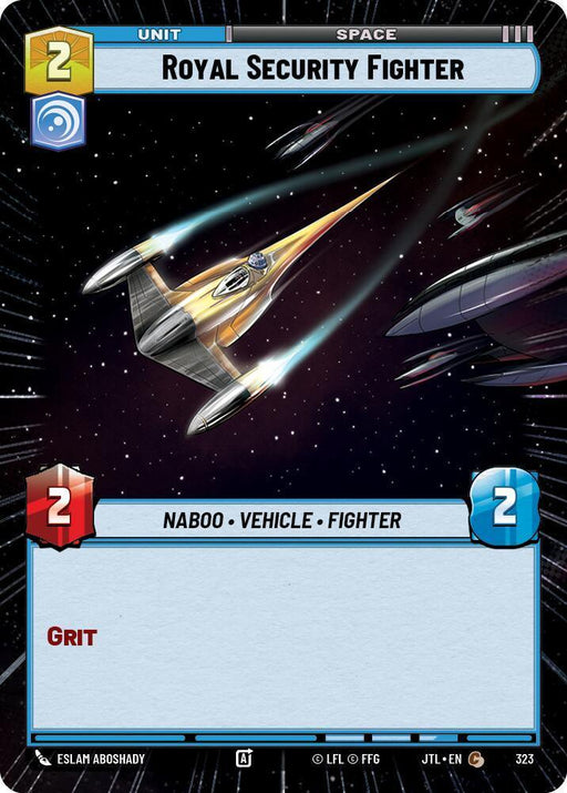 Royal Security Fighter (Hyperspace) (323) [Jump to Lightspeed] - for just $0.10! 