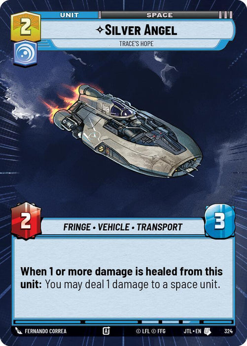 Silver Angel - Trace's Hope (Hyperspace) (324) [Jump to Lightspeed] - for just $0.10! 