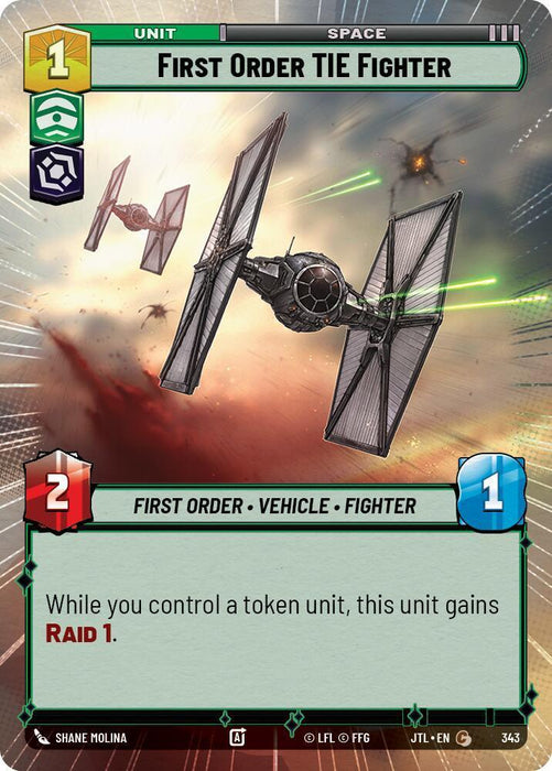First Order TIE Fighter (Hyperspace) (343) [Jump to Lightspeed] - for just $0.15! 