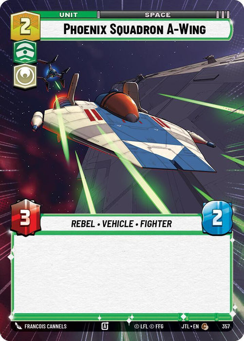 Phoenix Squadron A-Wing (Hyperspace) (357) [Jump to Lightspeed] - for just $0.30! 