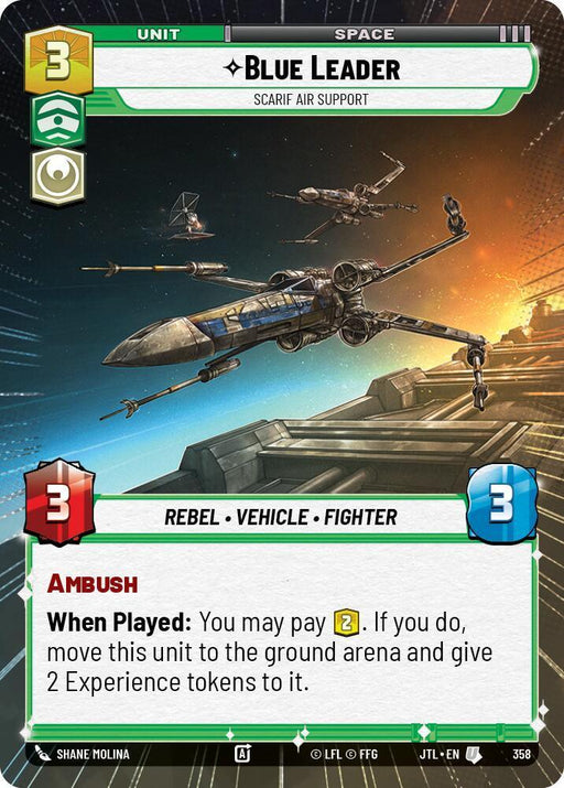 Blue Leader - Scarif Air Support (Hyperspace) (358) [Jump to Lightspeed] - for just $1.60! 