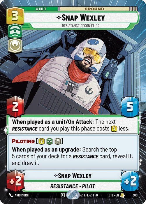 Snap Wexley - Resistance Recon Flier (Hyperspace) (360) [Jump to Lightspeed] - for just $0.25! 