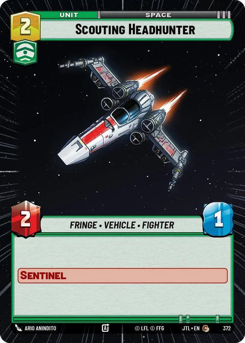 Scouting Headhunter (Hyperspace) (372) [Jump to Lightspeed] - for just $0.10! 