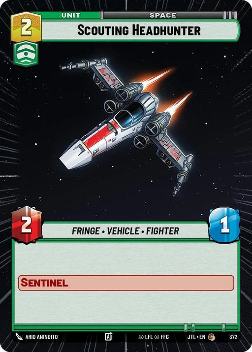 Scouting Headhunter (Hyperspace) (372) [Jump to Lightspeed] - for just $0.10! 