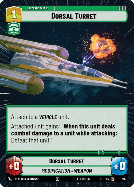 Dorsal Turret (Hyperspace) (382) [Jump to Lightspeed] - for just $0.10! 