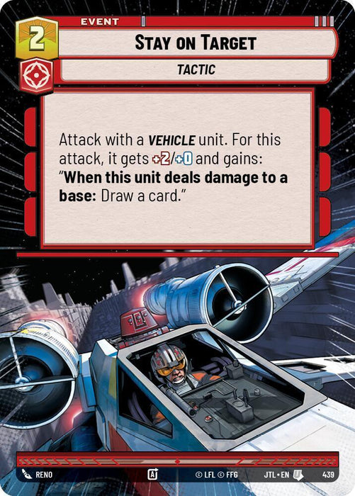 Stay on Target (Hyperspace) (439) [Jump to Lightspeed] - for just $0.25! 