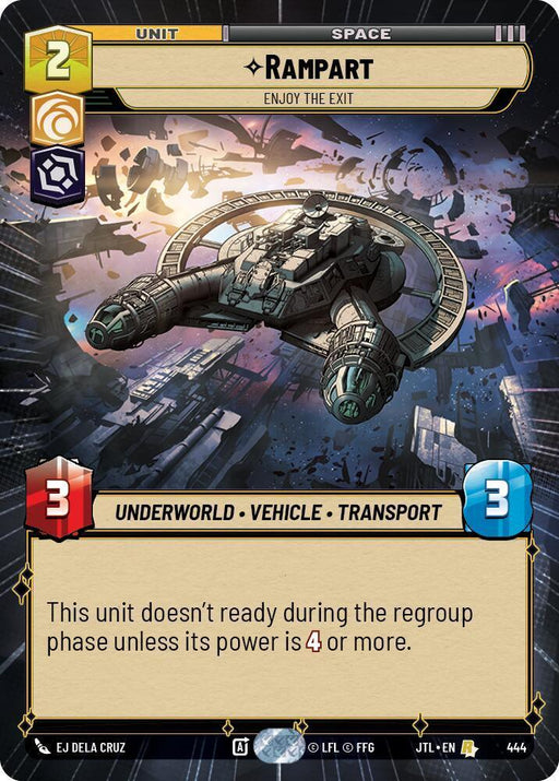 Rampart - Enjoy the Exit (Hyperspace) (444) [Jump to Lightspeed] - for just $0.20! 