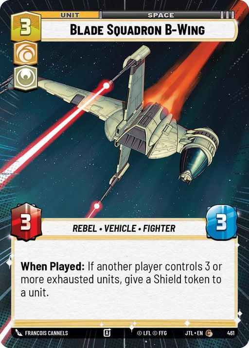 Blade Squadron B-Wing (Hyperspace) (461) [Jump to Lightspeed] - for just $0.10! 