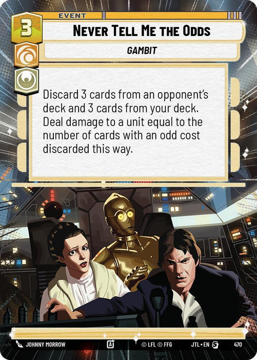 Never Tell Me the Odds (Hyperspace) (470) [Jump to Lightspeed] - for just $0.35! 