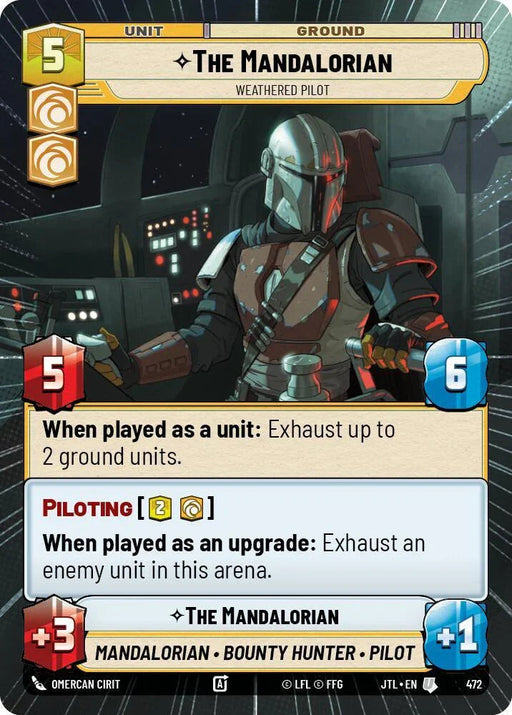 The Mandalorian - Weathered Pilot (Hyperspace) (472) [Jump to Lightspeed] - for just $0.45! 