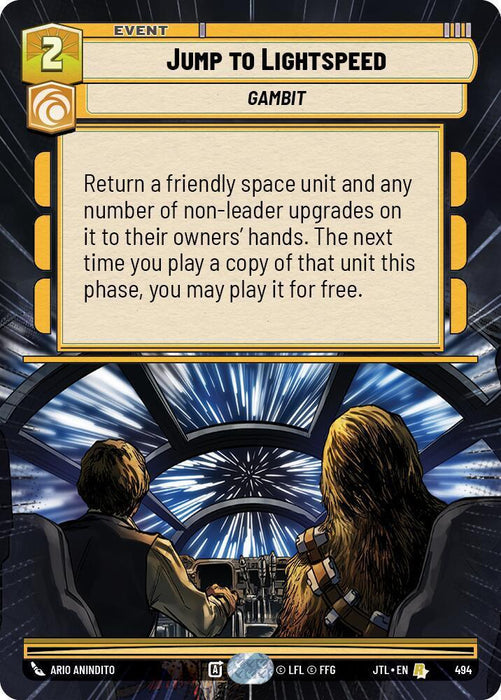 Jump to Lightspeed (Hyperspace) (494) [Jump to Lightspeed] - for just $0.25! 