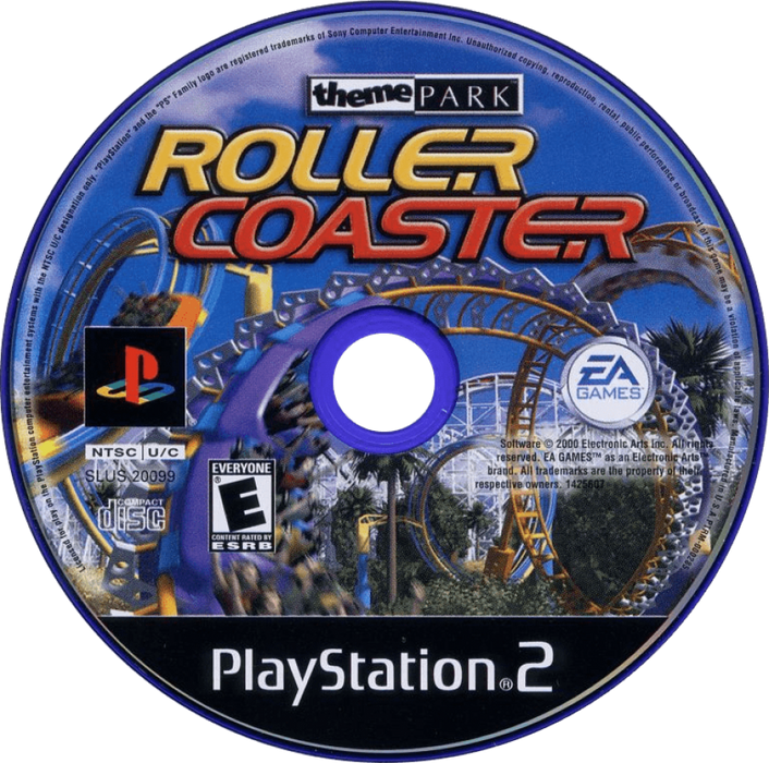 Theme Park Roller Coaster – PlayStation 2 (PS2) - for just $7.99! 