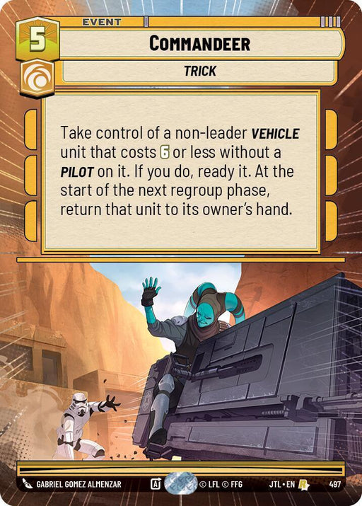 Commandeer (Hyperspace) (497) [Jump to Lightspeed] - for just $2.25! 