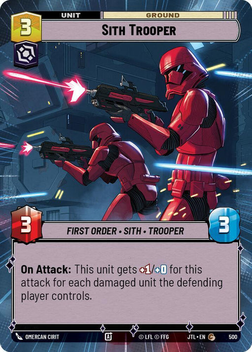 Sith Trooper (Hyperspace) (500) [Jump to Lightspeed] - for just $0.10! 
