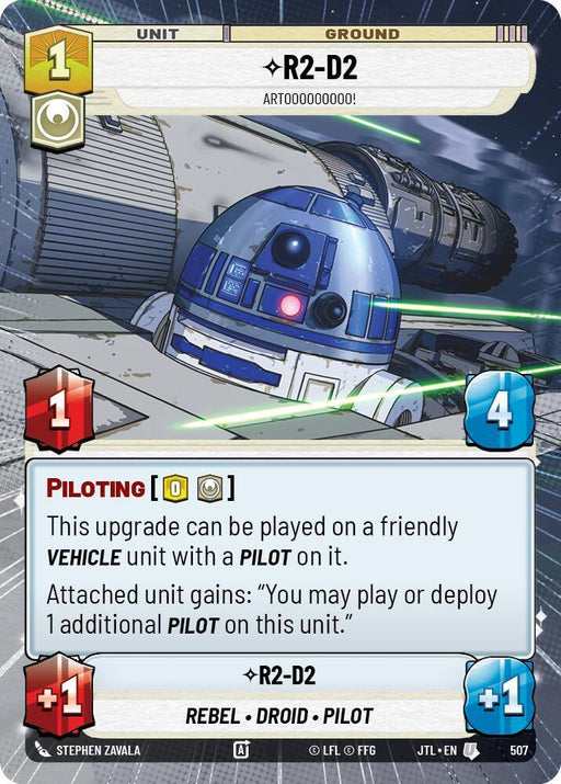 R2-D2 - Artooooooooo! (Hyperspace) (507) [Jump to Lightspeed] - for just $0.65! 