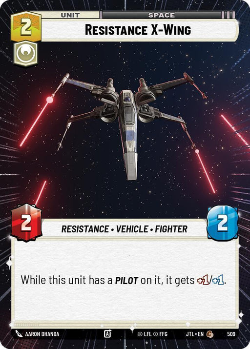 Resistance X-Wing (Hyperspace) (509) [Jump to Lightspeed] - for just $0.10! 