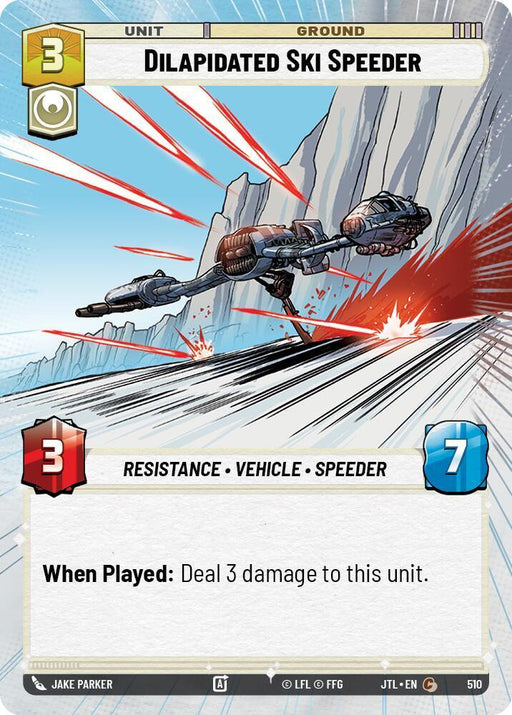 Dilapidated Ski Speeder (Hyperspace) (510) [Jump to Lightspeed] - for just $0.10! 