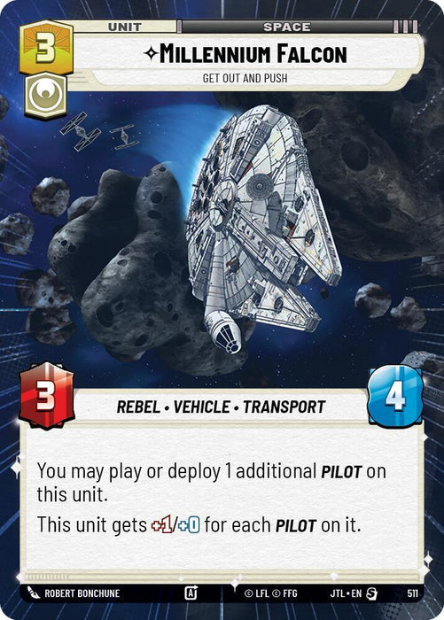 Millennium Falcon - Get Out And Push (Hyperspace) (511) [Jump to Lightspeed] - for just $0.65! 