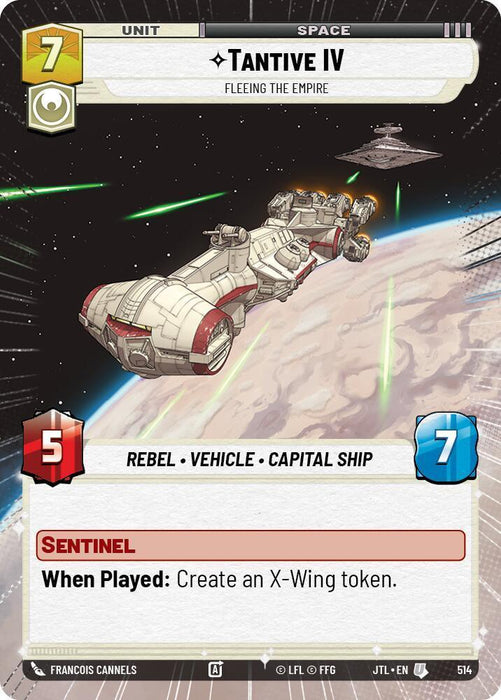 Tantive IV - Fleeing the Empire (Hyperspace) (514) [Jump to Lightspeed] - for just $0.15! 
