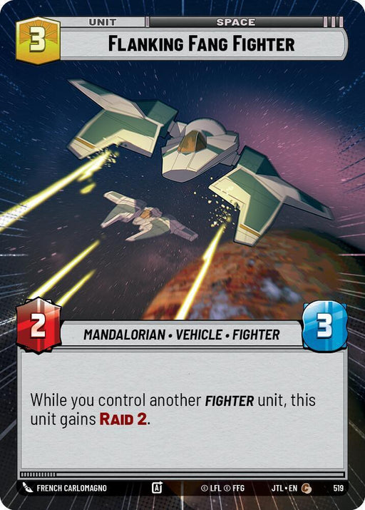 Flanking Fang Fighter (Hyperspace) (519) [Jump to Lightspeed] - for just $0.10! 