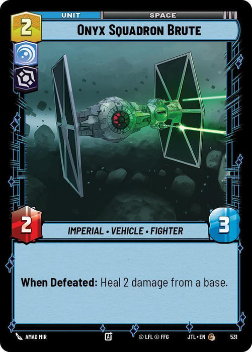 Onyx Squadron Brute (Foil) (531) [Jump to Lightspeed] - for just $0.10! 