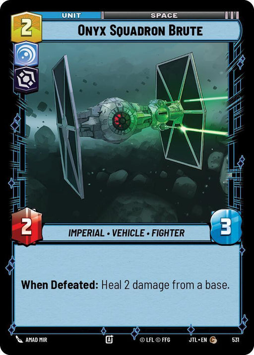 Onyx Squadron Brute (Foil) (531) [Jump to Lightspeed] - for just $0.10! 