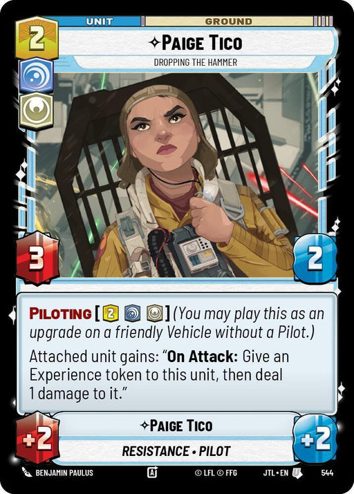 Paige Tico - Dropping the Hammer (Foil) (544) [Jump to Lightspeed] - for just $0.10! 