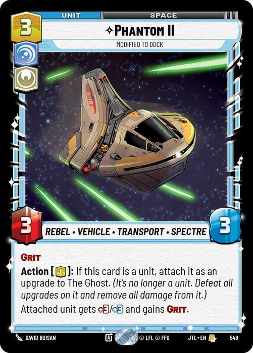 Phantom II - Modified to Dock (Foil) (548) [Jump to Lightspeed] - for just $0.20! 