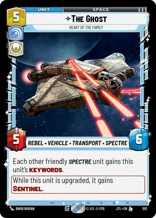 The Ghost - Heart of the Family (Foil) (551) [Jump to Lightspeed] - for just $1.15! 