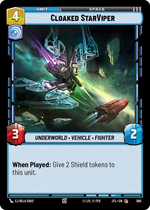 Cloaked StarViper (Foil) (565) [Jump to Lightspeed] - for just $0.10! 