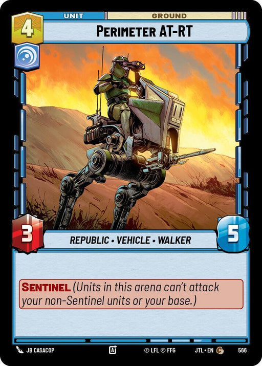 Perimeter AT-RT (Foil) (566) [Jump to Lightspeed] - for just $0.15! 