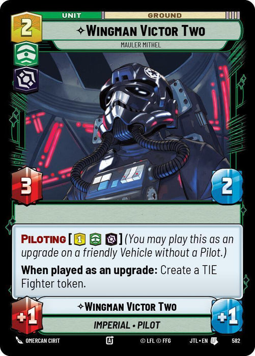 Wingman Victor Two - Mauler Mithel (Foil) (582) [Jump to Lightspeed] - for just $0.15! 