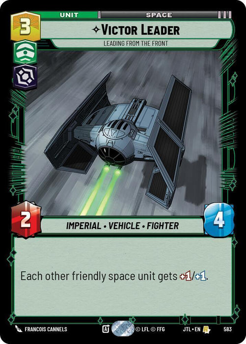Victor Leader - Leading from the Front (Foil) (583) [Jump to Lightspeed] - for just $1.70! 