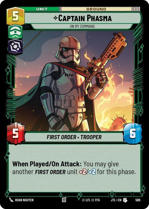 Captain Phasma - On My Command (Foil) (586) [Jump to Lightspeed] - for just $0.10! 