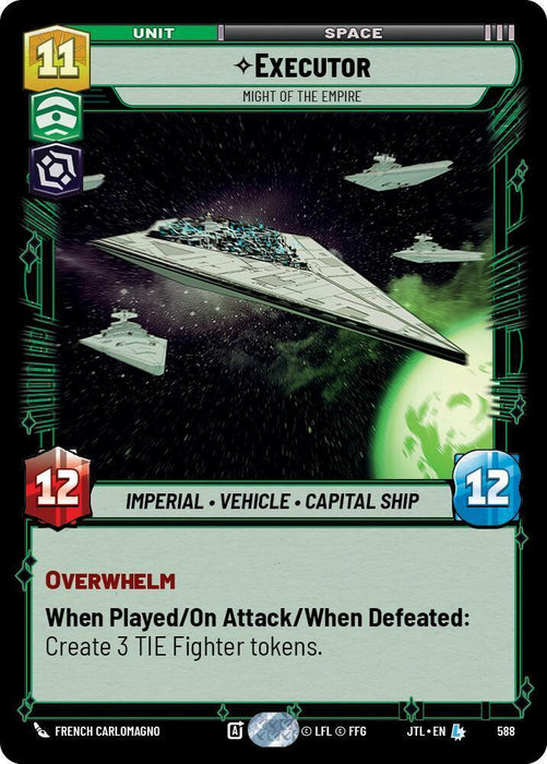 Executor - Might of the Empire (Foil) (588) [Jump to Lightspeed] - for just $0.45! 
