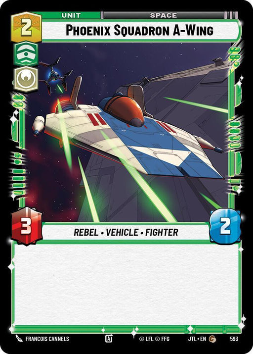 Phoenix Squadron A-Wing (Foil) (593) [Jump to Lightspeed] - for just $0.10! 