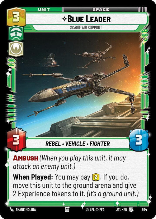 Blue Leader - Scarif Air Support (Foil) (594) [Jump to Lightspeed] - for just $0.55! 