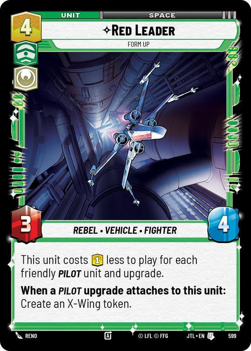 Red Leader - Form Up (Foil) (599) [Jump to Lightspeed] - for just $0.10! 